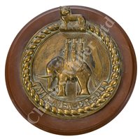 Lot 102 - AN UNOFFICIAL PATTERN SHIP'S 6IN. TAMPION FROM THE LIGHT CRUISER H.M.S. COVENTRY , CIRCA 1916