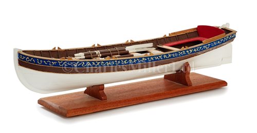 Lot 246 - A SCALE WOODEN MODEL OF THE ROYAL YACHT...