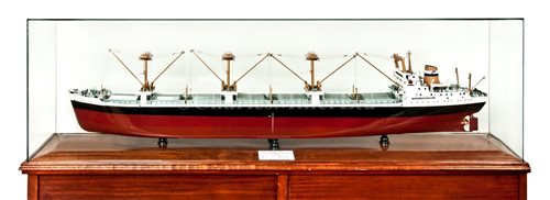 Lot 263 - A BUILDER'S MODEL OF THE M.V. COUNTY CLARE,...