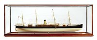 Lot 265 - A FINE BUILDER'S-STYLE MODEL OF THE S.S....