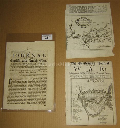 Lot 41 - THE ANGLO-DUTCH FLEET <br/>A Journal Of The...