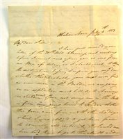 Lot 52 - ARCHIVE OF NAPOLEONIC ERA LETTERS BY...