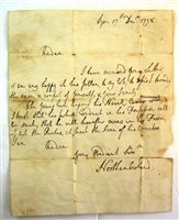 Lot 52 - ARCHIVE OF NAPOLEONIC ERA LETTERS BY...