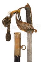 Lot 77 - AN EARLY 20TH-CENTURY ROYAL NAVAL...