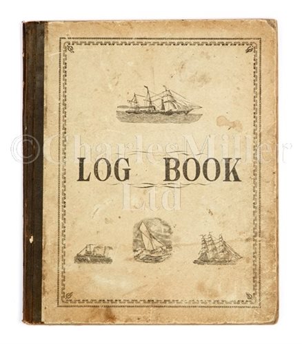 Lot 152 - A LOG BOOK FROM THE FOUR-MASTED BARQUE...