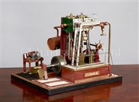 Lot 164 - A MODEL ENGINE MODEL FOR THE RECIPROCATING...