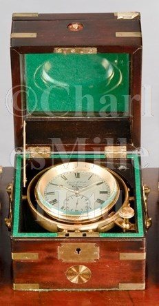 Lot 206 - A TWO-DAY MARINE CHRONOMETER BY JAMES McCABE,...