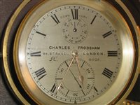 Lot 207 - A 2-DAY MARINE CHRONOMETER BY CHARLES...