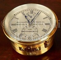 Lot 211 - A TWO-DAY MARINE CHRONOMETER BY KELVIN &...