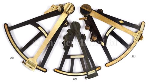 Lot 223 - Ø AN EARLY 19TH-CENTURY 12IN. RADIUS VERNIER...