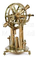 Lot 238 - A RARE 16½IN. GEODETIC THEODOLITE OR PORTABLE...