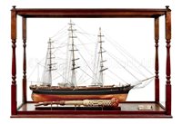 Lot 288 - A WELL PRESENTED SCALE MODEL OF THE CUTTY...
