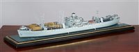 Lot 291 - A 1:192 SCALE SCRATCH BUILT MODEL OF THE...