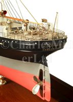 Lot 319 - A FINE BUILDER'S MODEL FOR THE S.S....