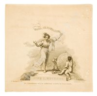 Lot 58 - INVITATION FROM NELSON TO A BALL AT RANELAGH, JUNE 1, [1803]