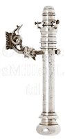 Lot 189 - A 19TH-CENTURY GIMBALLED CANDLE SCONCE<br/>heavily...