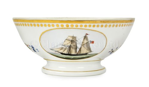 Lot 208 - A 19TH-CENTURY 'ELSINORE' PORCELAIN...