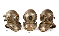 Lot 216 - A 6-BOLT COPPER AND BRASS ADMIRALTY PATTERN...