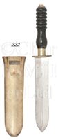 Lot 222 - AN EARLY 20TH-CENTURY DIVER'S KNIFE BY SIEBE...