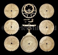 Lot 259 - A 19TH-CENTURY MAGHRIBI ASTROLABE AFTER ISA...