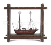 Lot 334 - A LATE 19TH-CENTURY SAILOR'S MODEL FOR THE...