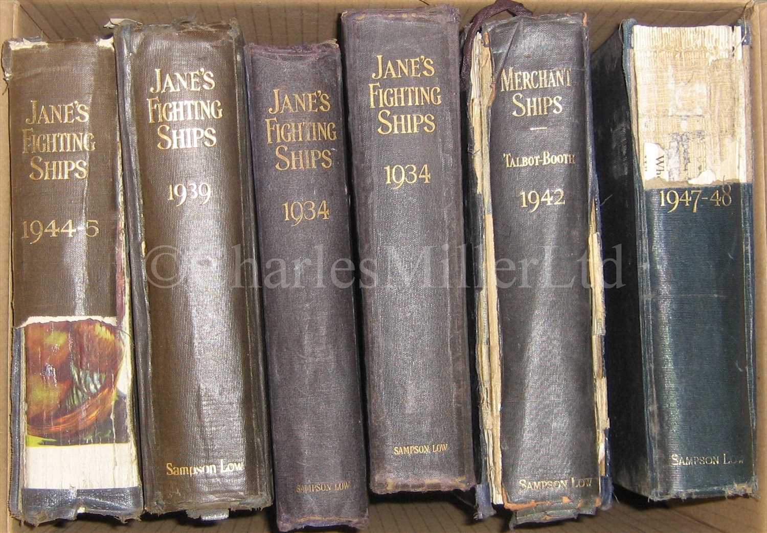 Lot 118 - JANE'S FIGHTING SHIPS PUBLISHED BY SAMPSON...