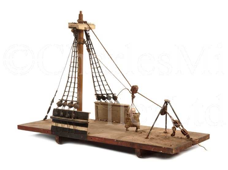 Lot 130 - A 19TH-CENTURY WORKING DEMONSTRATION MODEL FOR...