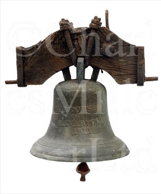 Lot 145 - AN EARLY 19TH-CENTURY SHIP'S BELL FOR THE...