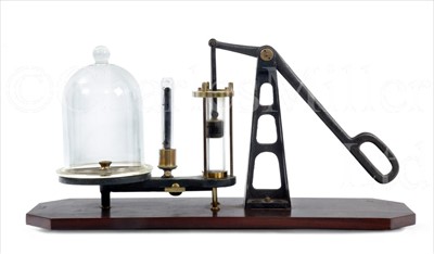 Lot 183 - A 19TH-CENTURY HAND-OPERATED VACUUM...