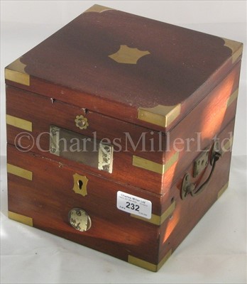 Lot 232 - EMPTY 19TH-CENTURY INSTRUMENT BOXES<br/>comprising...