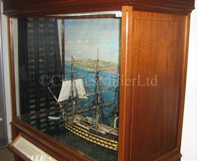 Lot 258 - A REMARKABLE 1:96 SCALE MODEL DIORAMA OF THE...
