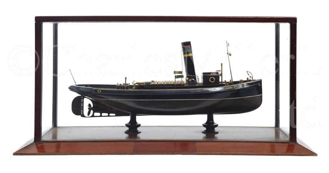 Lot 274 - A BUILDER'S MODEL OF THE TUG IRANDE, BUILT FOR...