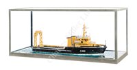 Lot 265 - A BUILDER'S WATERLINE MODEL FOR THE NET LAYER H.M.S. WARDEN BUILT FOR THE MINISTRY OF DEFENCE BY RICHARDS, LOWESTOFT, 1989