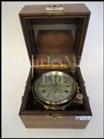 Lot 175 - A TWO-DAY MARINE CHRONOMETER BY GEORGE MOORE, LONDON, CIRCA 1865
