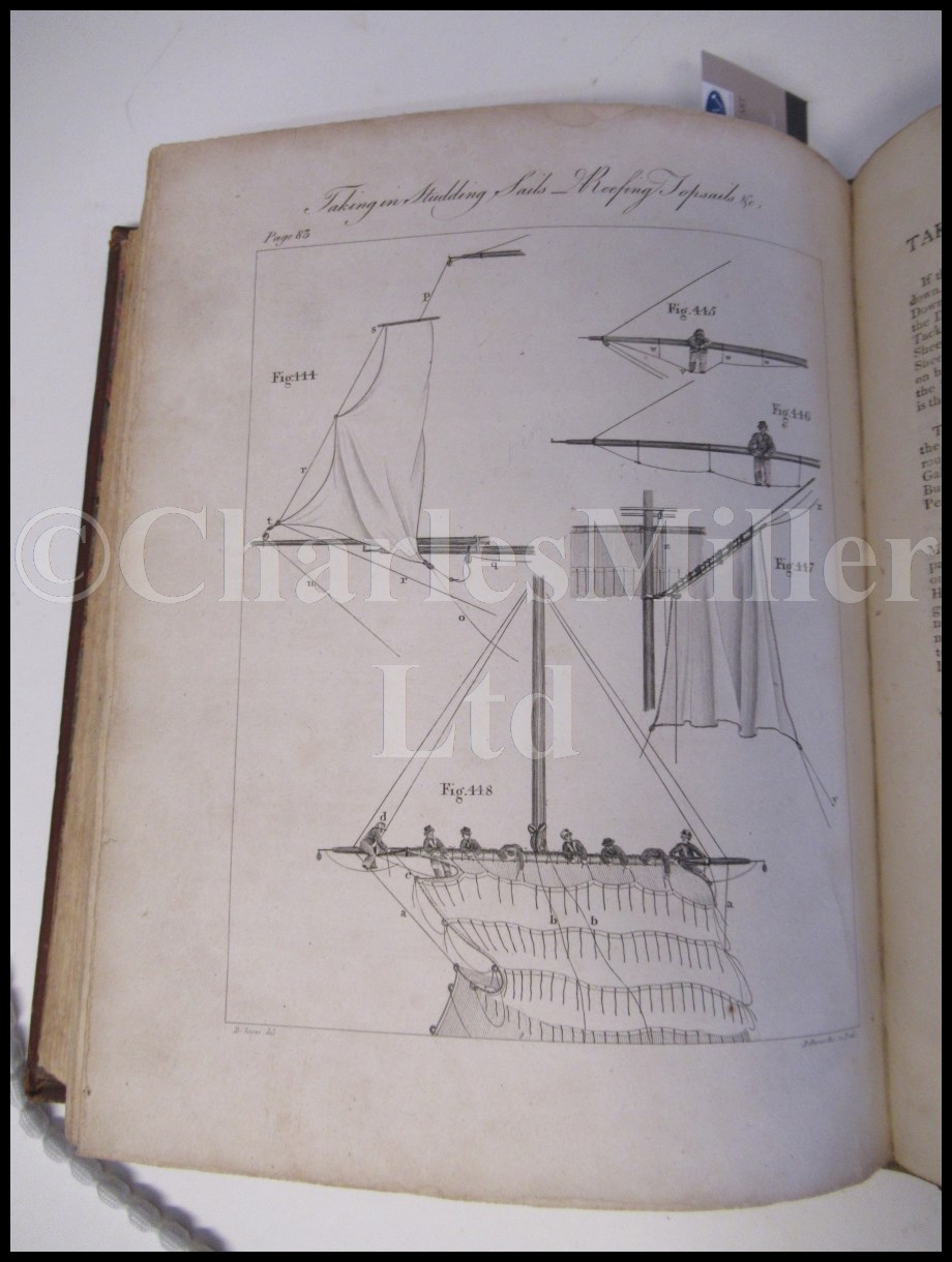 Lot 107 - 'THE YOUNG SEA OFFICER'S SHEET ANCHOR, OR A