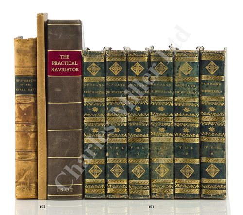 Lot 101 - DUNCAN, ARCHIBALD, THE MARINER'S CHRONICLES; OR AUTHENTIC AND COMPLETE HISTORY OF POPULAR SHIPWRECKS