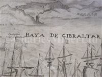 Lot 116 - 'THE RAISING OF YE SIEGE OF GIBRALTAR' … BY SIR JOHN LEAKE MARCH 20TH 1704/5'; and  3 others