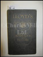 Lot 157 - 'LLOYD'S BOOK OF HOUSE FLAGS & FUNNELS ...'