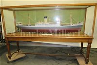 Lot 282 - A FINE BUILDER’S MODEL FOR THE M.V.S EGYPTIAN, IONIAN, PATRICIAN, AND VENETIAN BUILT FOR ELLERMAN AND PAPAYANNI LINES LTD BY JOSEPH L. THOMPSON & SONS LTD, SUNDERLAND, 1947