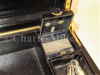 Lot 151 - A FINE DISPATCH BOX FROM THE SCHOONER-RIGGED STEAM YACHT 'TAMESIS', ROYAL ST GEORGE YACHT CLUB, IRELAND, CIRCA 1900