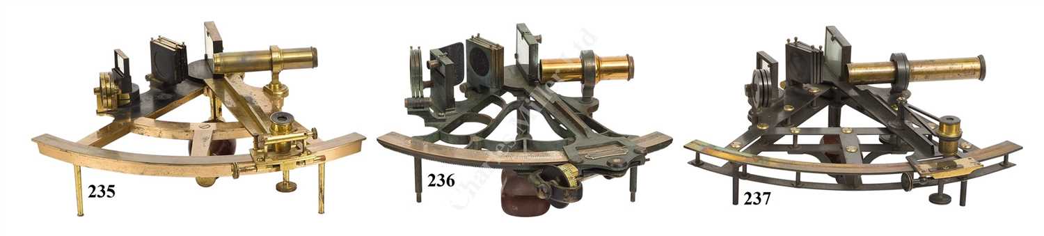 Lot 199 - AN EXCEPTIONAL 8IN. RADIUS VERNIER SEXTANT BY WILLIAM DOLLOND, LONDON, CIRCA 1860