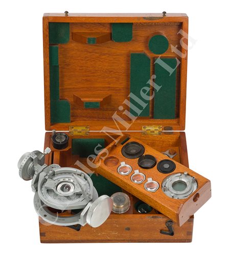 Lot 234 - A RARE FOUR AXIS UNIVERSAL MICROSCOPE STAGE BY COOKE, TROUGHTON & SIMMS LTD, YORK, CIRCA 1960