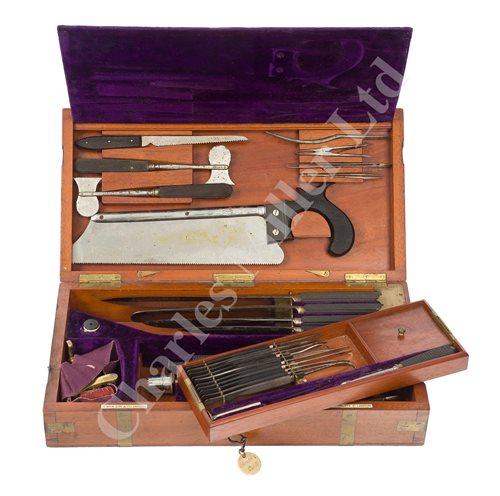 Lot 243 - A FINE NAVAL OR MILITARY SURGEON'S SET BY S. MAW, SON & THOMPSON, LONDON, CIRCA 1870