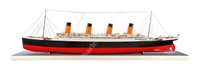 Lot 258 - AN IMPRESSIVE AND LARGE 1:86 SCALE STATIC DISPLAY MODEL OF WHITE STAR LINE S.S. OLYMPIC, OF CIRCA 1911