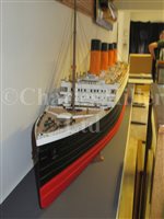 Lot 258 - AN IMPRESSIVE AND LARGE 1:86 SCALE STATIC DISPLAY MODEL OF WHITE STAR LINE S.S. OLYMPIC, OF CIRCA 1911