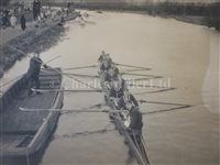 Lot 143 - A BLADE FROM THE 1906 TRINITY COLLEGE, OXFORD ROWING EIGHT