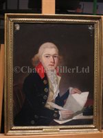 Lot 24 - ENGLISH SCHOOL, CIRCA 1780 The Rev. Dr Lawrence Halloran, D.D., Chaplain on the Britannia at Trafalgar