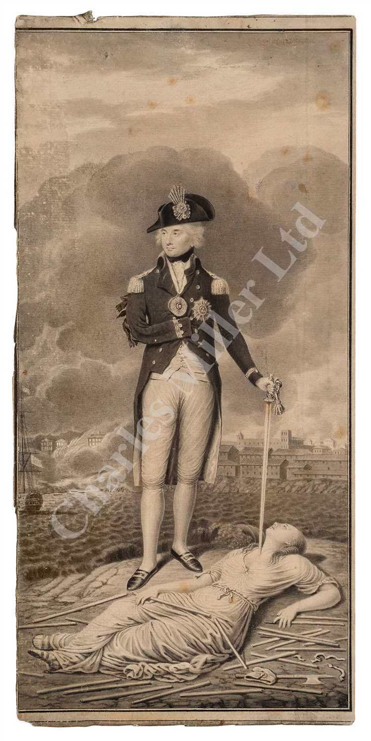 Lot 61 - ATTRIBUTED TO HENRY EDRIDGE (BRITISH, 1768-1821) Nelson as Victor of Copenhagen, circa 1801