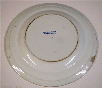 Lot 1 - ABERDEEN LINE:  CHINA DINNER PLATE BY DUNN BENNETT & CO. LTD., CIRCA 1910