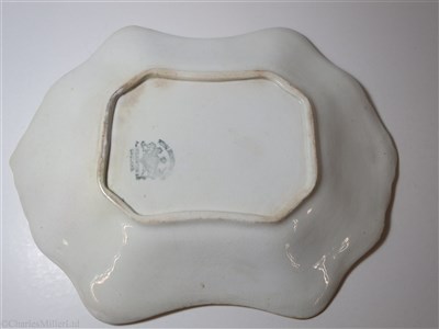 Lot 7 - ANCHOR LINE (HENDERSON BROTHERS) LIMITED:  CHINA VEGETABLE PLATE, CIRCA 1918